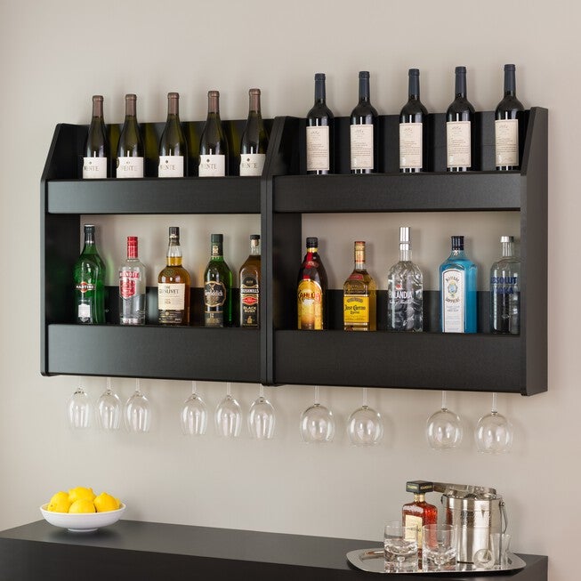 2-Tier Floating Wine and Liquor Rack, , alternate image number 5