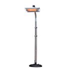 Stainless Steel Telescoping Offset Pole Mounted Infrared Patio Heater, , alternate image number null
