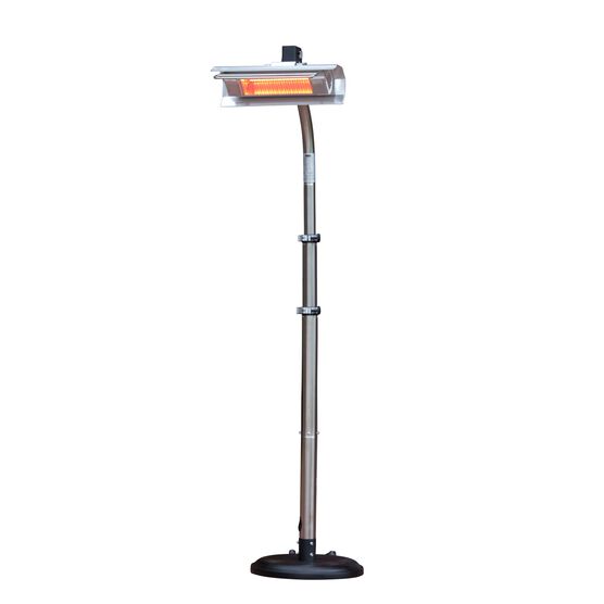 Stainless Steel Telescoping Offset Pole Mounted Infrared Patio Heater, , alternate image number null