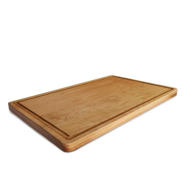 Delice Cherry Rectangle Cutting Board with Juice Drip Groove, , on-hover image number 1