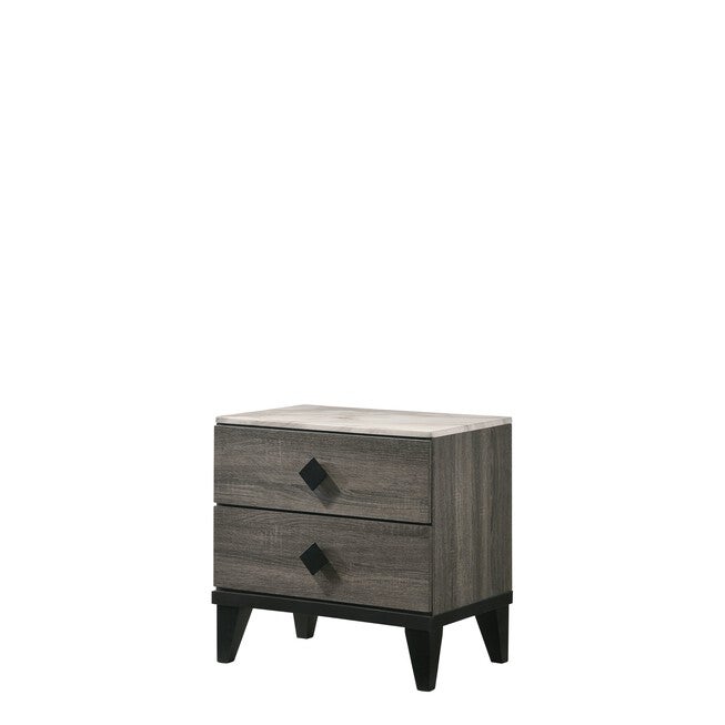 Nightstand, FAUX MARBLE GRAY, hi-res image number null