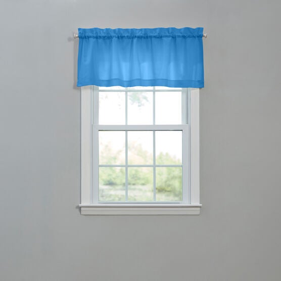 BH Studio Microfiber Valance, OCEAN BLUE, hi-res image number null
