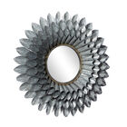Grey Contemporary Metal Wall Mirror, , alternate image number null