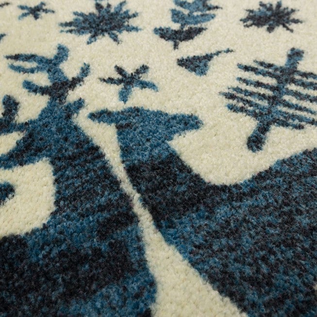 Holiday Forest Red Kitchen Rug, , alternate image number null