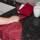 Horizontal Stripe Bar Mop Towels, Set Of 4 Kitchen Towel, , alternate image number null