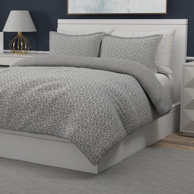 Portico Bennet Slub 3 Piece Comforter Set Comforter Set, , on-hover image number null