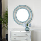 Beige Wood Farmhouse Wall Mirror, , alternate image number null