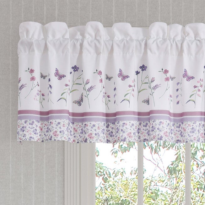 Nola Window Straight Valance, LILAC, alternate image number null