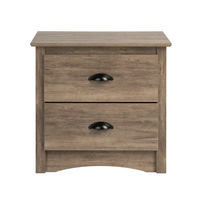 Salt Spring 2-Drawer Night Stand in Drifted Gray, , on-hover image number null
