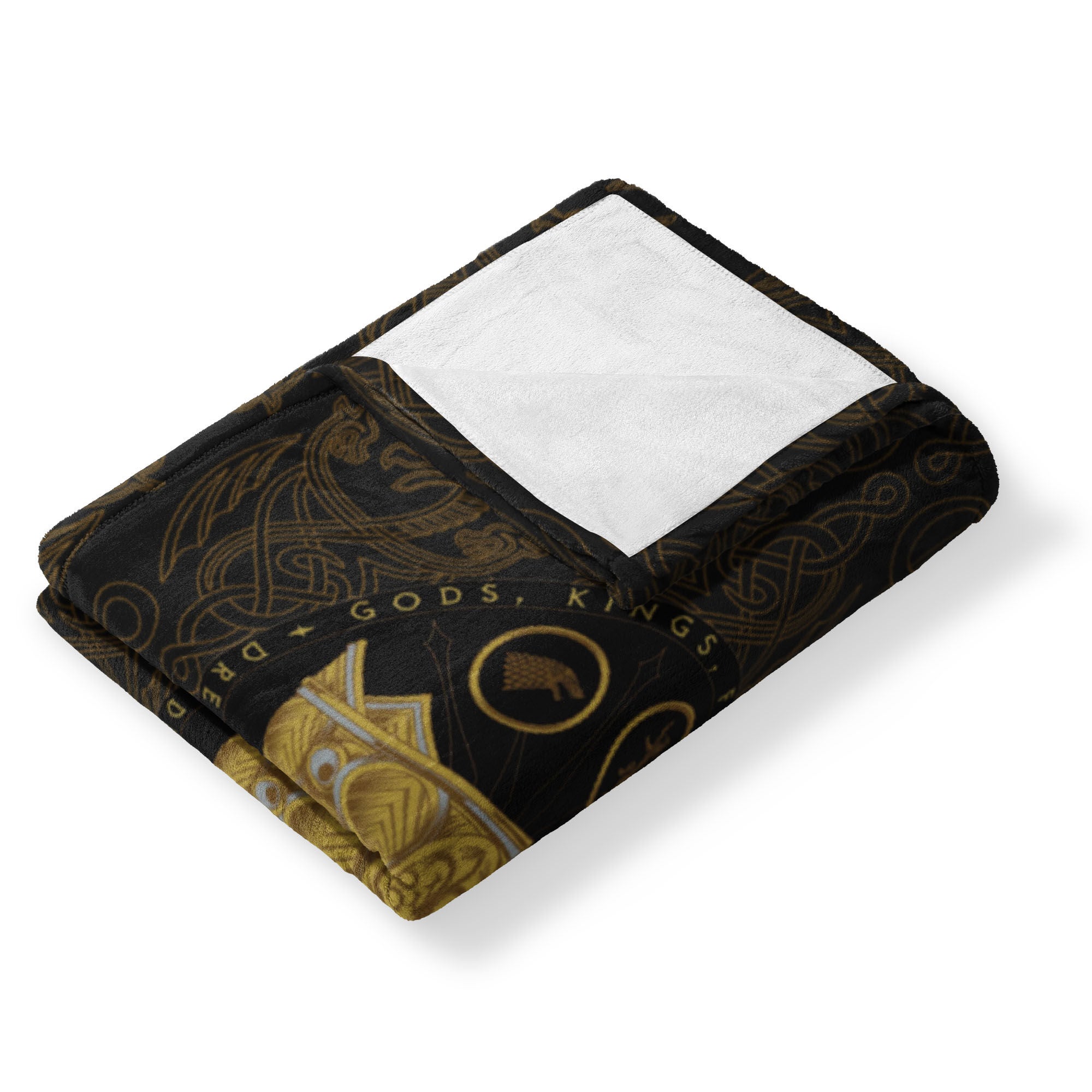 Warner Bros. House of the Dragon Dragons Did Silk Touch Throw Blanket 50x60 Inches, BROWN, alternate image number 3