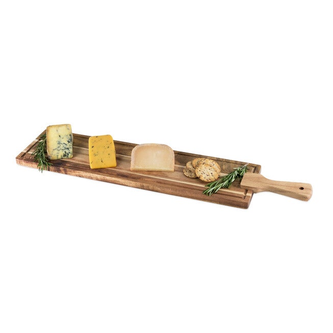 Rustic Farmhouse: Acacia Wood Tapas Board, , alternate image number 2