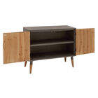Brown Wood Modern Cabinet, 34x39x17, , alternate image number 2