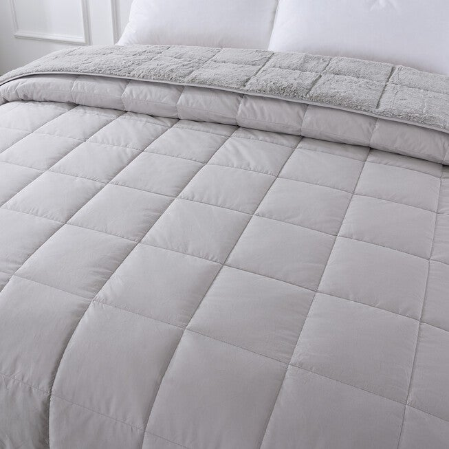 Cozy Down Reversible Blanket, , alternate image number 5