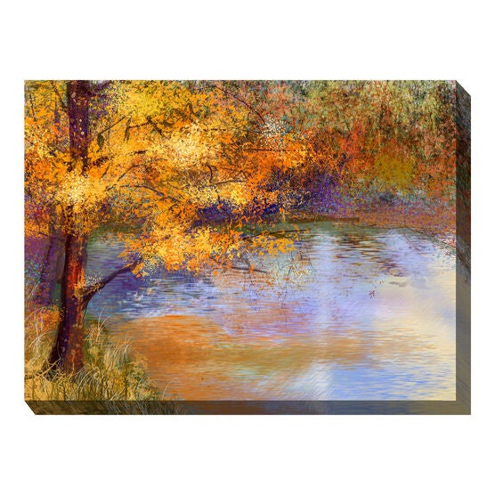 All Weather All Season Outdoor Canvas Art Brylane Home
