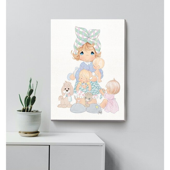 The Joy Of Motherhood Canvas Wall Art, , alternate image number null