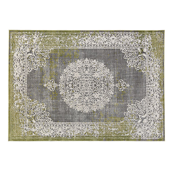 Overdye Print Rug, GRAY GREEN, hi-res image number null