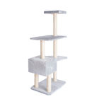 Gleepet 57" Real Wood Cat Tree With Condo And Perch, , alternate image number 7