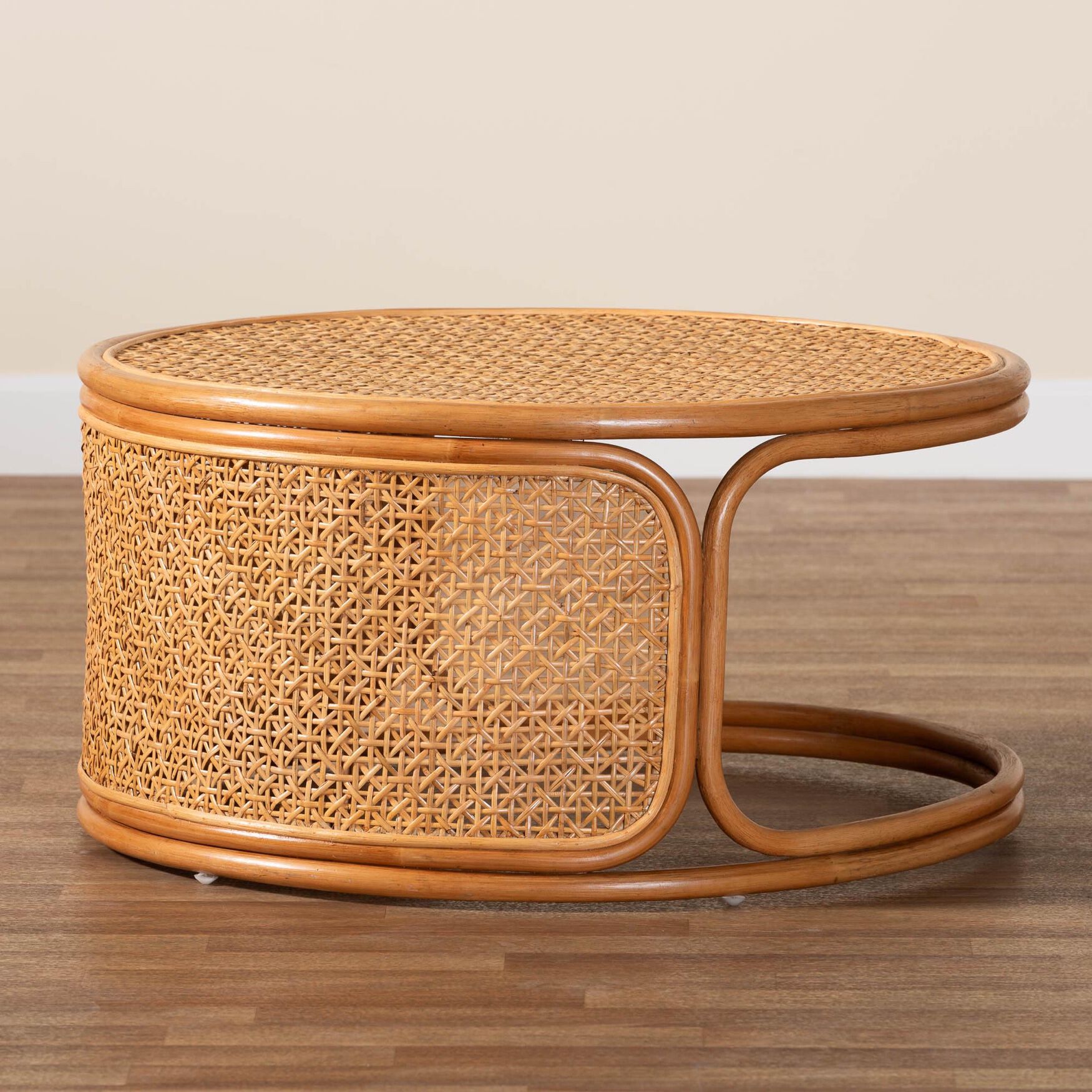 Eldon Bohemian Honey Rattan Coffee Table, , alternate image number 5