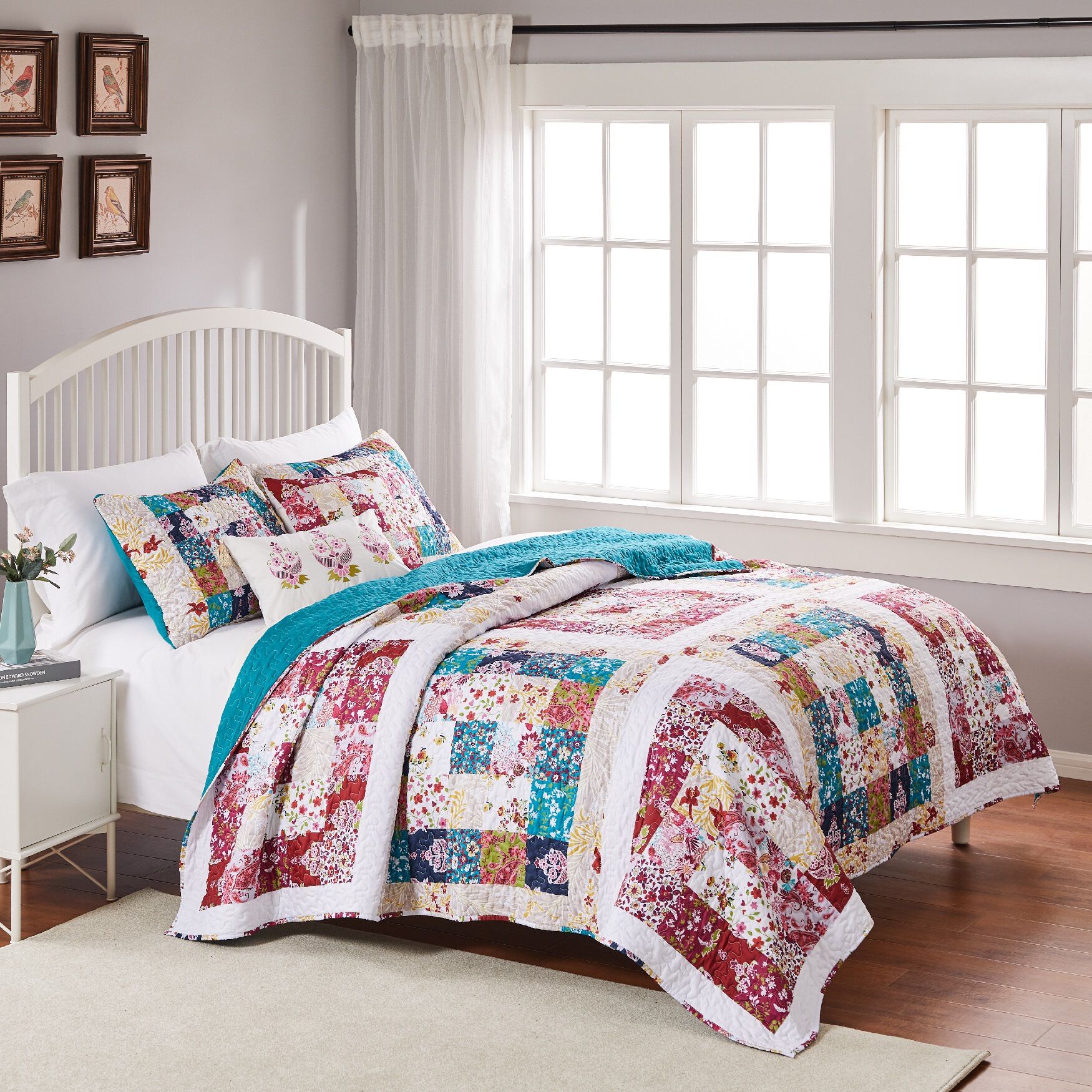 Harmony Quilt And Pillow Sham Set | Brylane Home