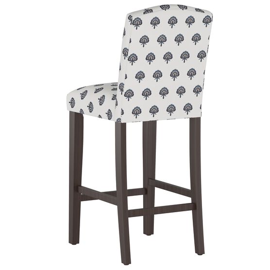 Block Paisley Camel Back Barstool, , alternate image number null