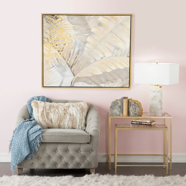 Cosmoliving By Cosmopolitan Brown Canvas Wall Art Framed Wall Art, , alternate image number null