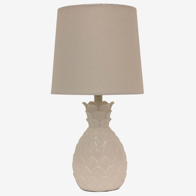 Pineapple Table Lamp, WHITE, hi-res image number 0