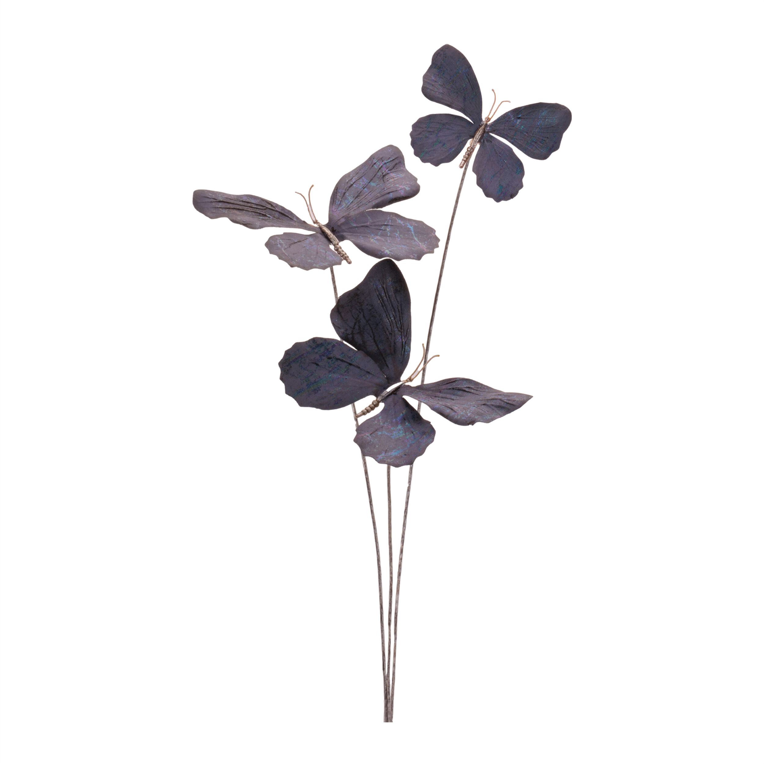 Metallic Butterfly Spray (Set of 6)
