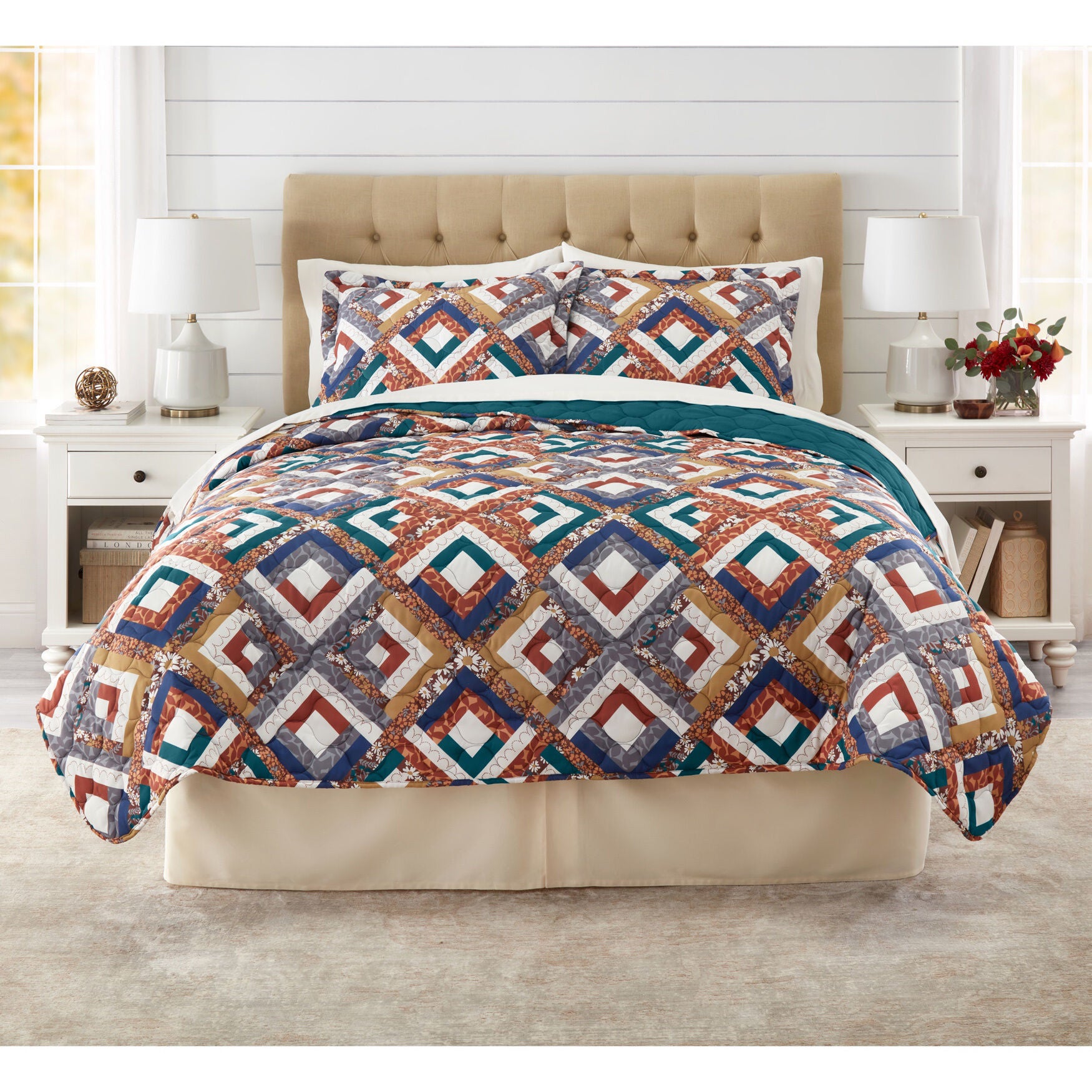 BH Studio Reversible Quilt Brylane Home