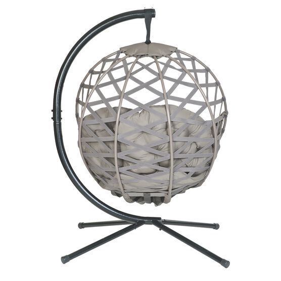 Hanging Ball Chair in Crossweave Sand, , alternate image number null