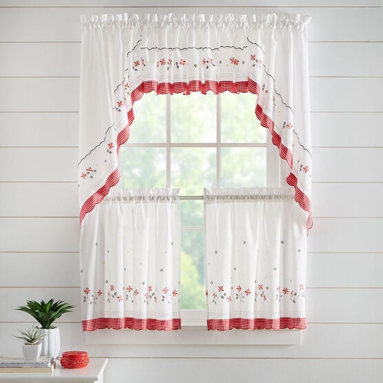 Gingham Tier Pair, Gingham Tier Pair,