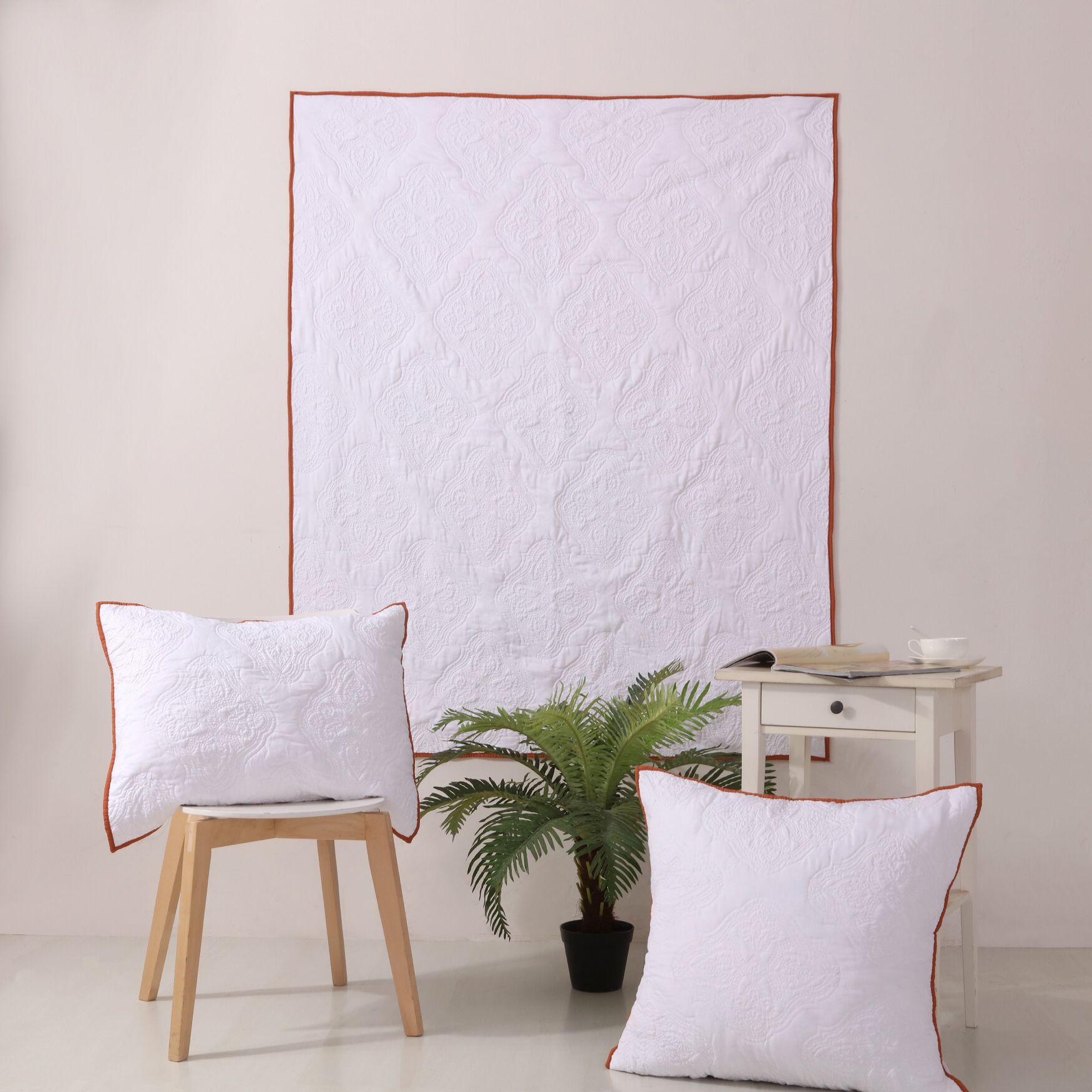 Cameo Quilted Throw Blanket, , alternate image number 3