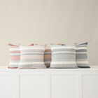 FREJA WOVEN STRIPES PILLOW 18X18, , alternate image number null