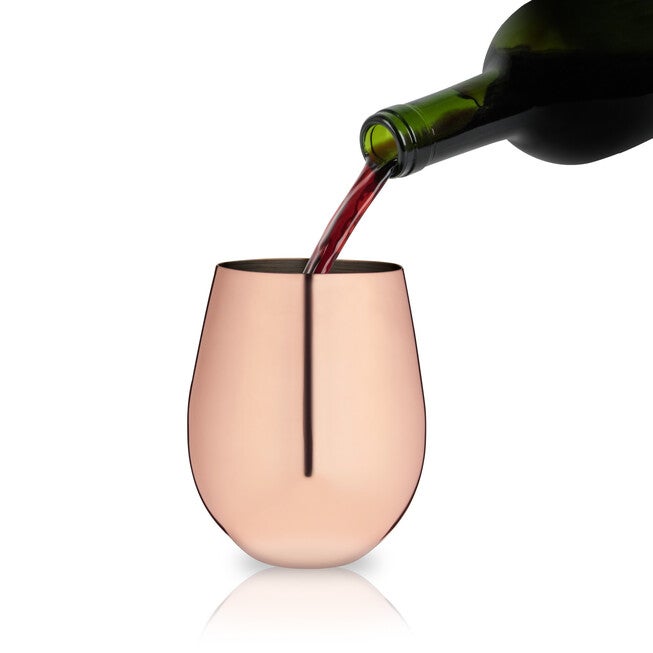 Copper Stemless Wine Glasses, , on-hover image number null