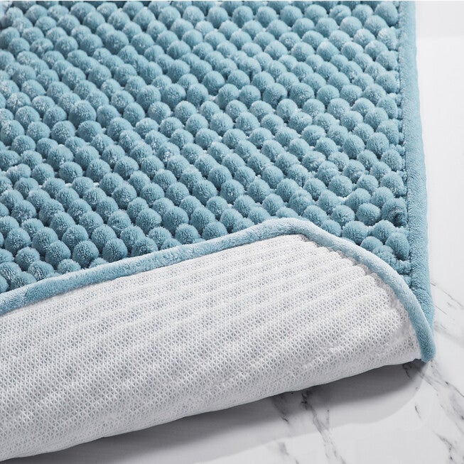 Alma Collection 25% Cotton & 75% Polyester 17 inches X 24 inches Rectangle Bath Rug, , alternate image number 3
