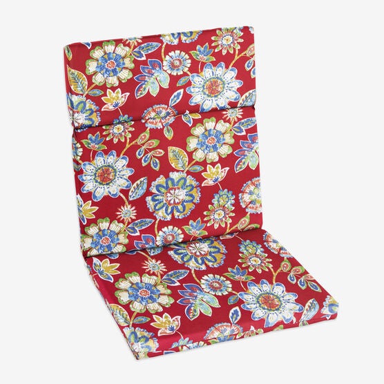 Steel Hinged Seat Cushion, DAELYN CHERRY, hi-res image number null