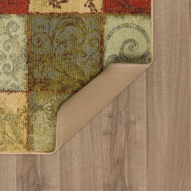 Floral Tile Multi 2' 6 inches X 4' 2 inches, , alternate image number null