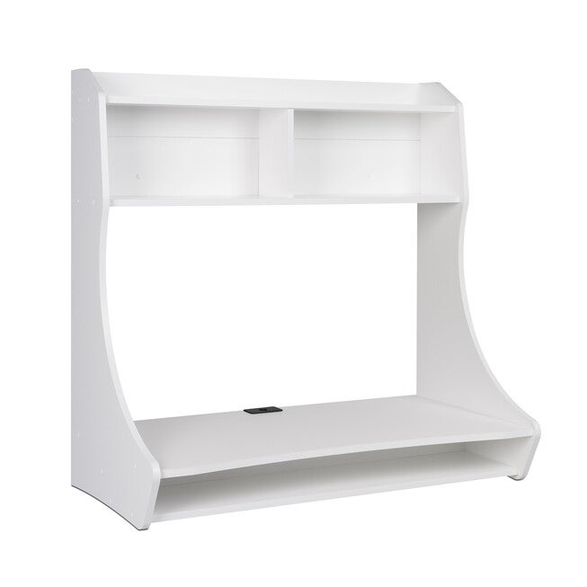 Compact Hanging Desk, White, , on-hover image number null