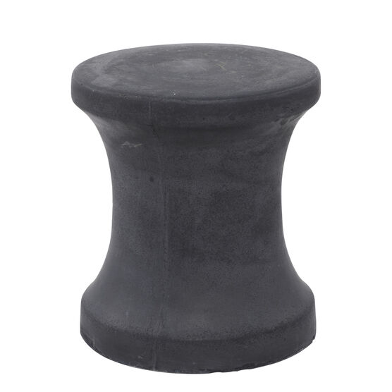 Black Fiber Clay Industrial Stool, , alternate image number null