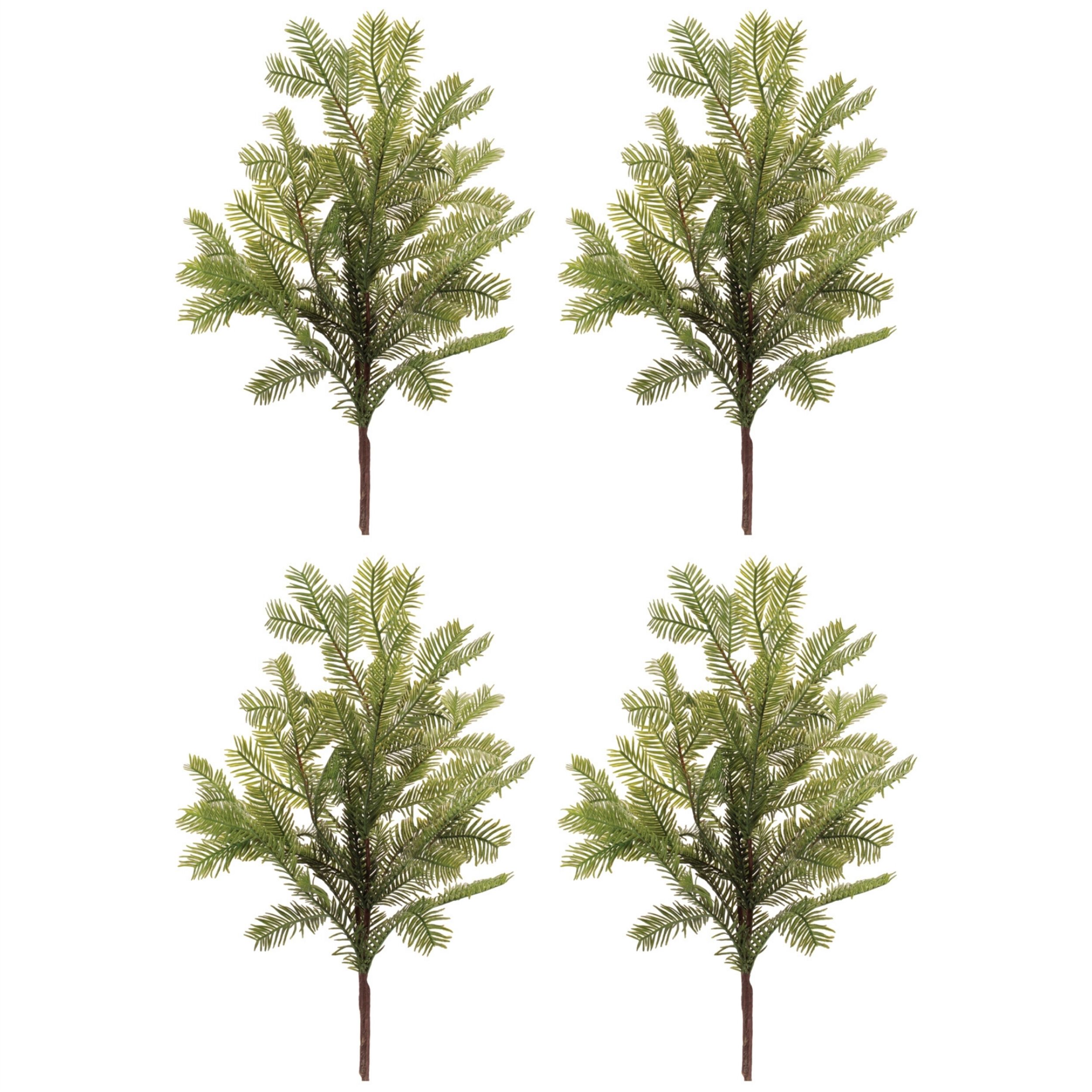 Fresh Touch Pine Spray (Set of 4), GREEN BROWN, alternate image number 4