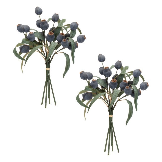 Blue Pod Foliage Bundle (Set of 2), BLUE GREEN, alternate image number null