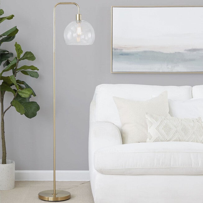 Metro 61 inches Metal Floor Lamp, , alternate image number null