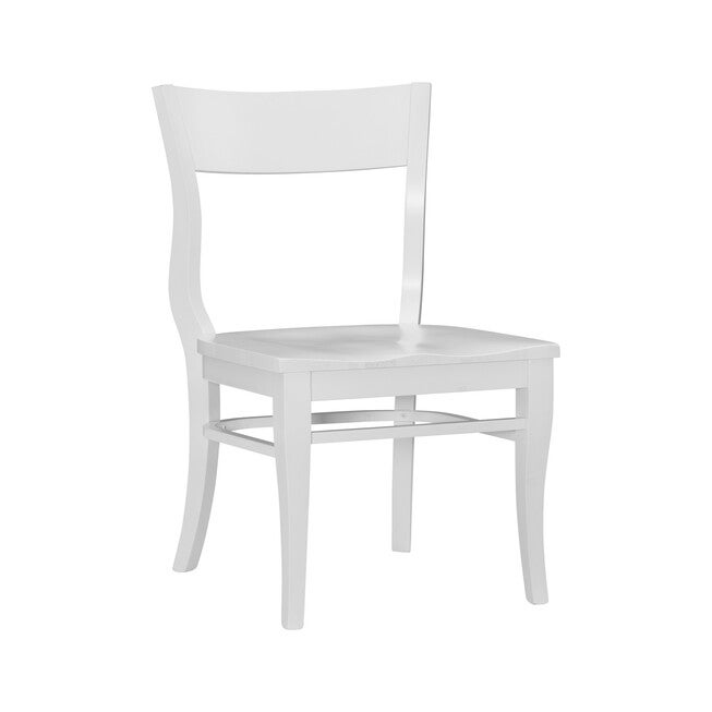 Chandler Side Chair White Set of 2, WHITE, hi-res image number 0