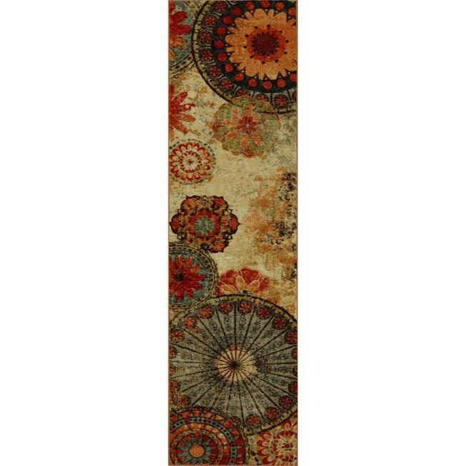 Caravan Medallion Multi 1' 8 inches X 5', MULTI, hi-res image number null