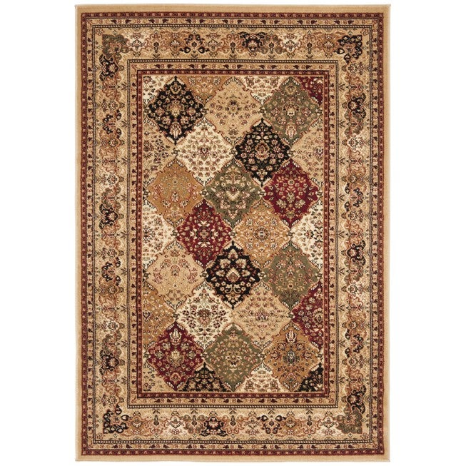 Lyndhurst 221 Multi / Beige 6' X 9' Medium Rectangle Rug, MULTI BEIGE, hi-res image number null