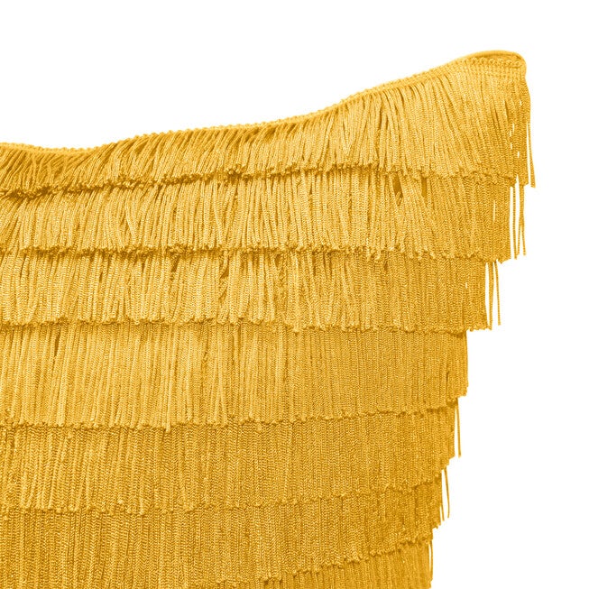 Edie@Home Gatsby Fringe Decorative Pillow Dec Pillow, , alternate image number 6