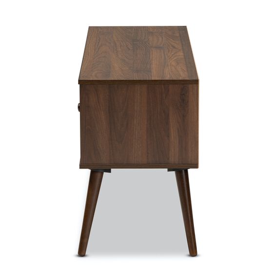 Alard Mid-Century Modern 2-Door Wood Tv Stand Furniture, , alternate image number null