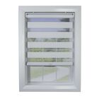 Cordless Zebra Slimline Privacy Window Shade Window, , on-hover image number null