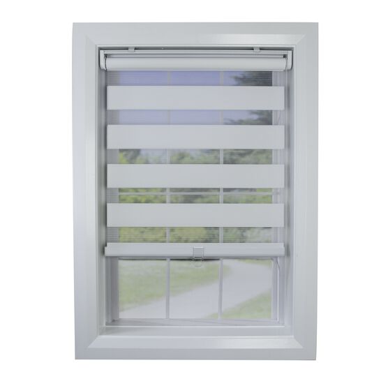 Cordless Zebra Slimline Privacy Window Shade Window, , on-hover image number null