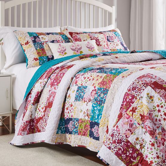 Harmony Quilt And Pillow Sham Set, , alternate image number null