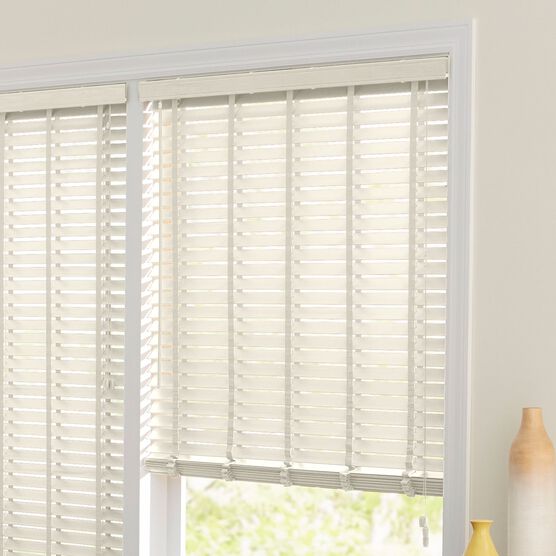 2 Faux Wood Blinds Window Brylane Home